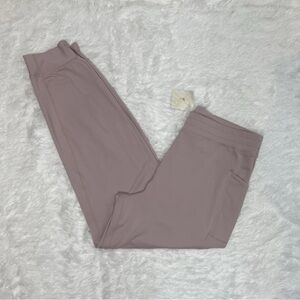 Fabletics On The Go Cold Weather Joggers Women’s Size XL Pink Sweat Pants New